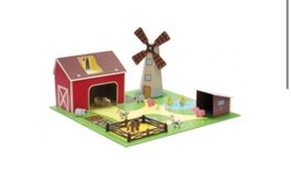 Ferme, moulin et animaux