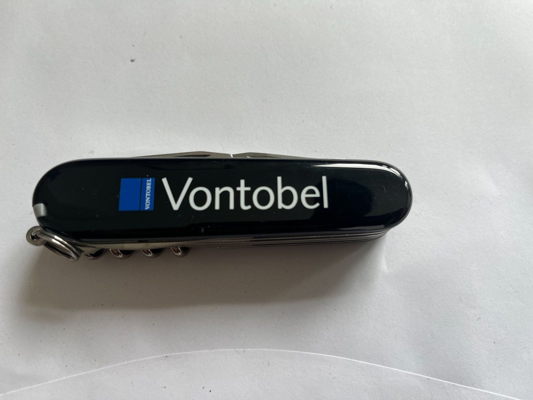 Victorinox Coltelli tascabile: Victorinox Werbemesser,  Vontobel – Nuovo (secondo la descrizione) da Dintikon venduto da Redgar58