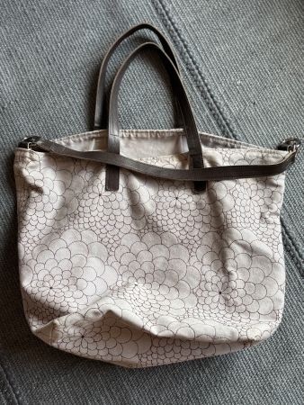 Prêt pour moi Tote Bag Tasche grey/brown