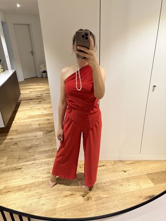 Zara Zweiteiler rot
