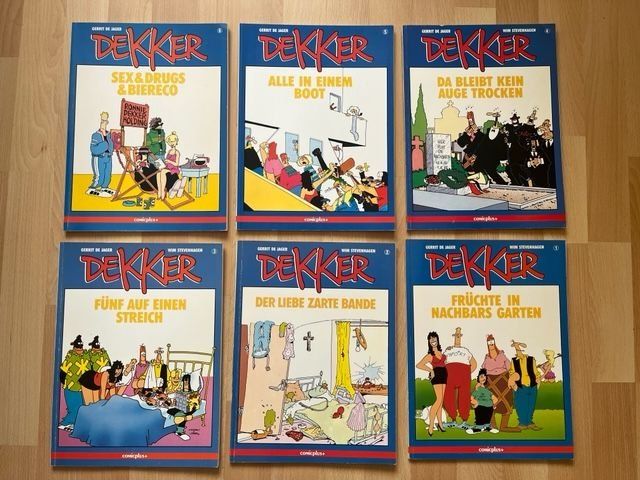Fumetti: DEKKER  Nr 1-6 Comicplus Comic  Alben 1 Auflage  LOT – Usato da Gossau SG venduto da Noryflory