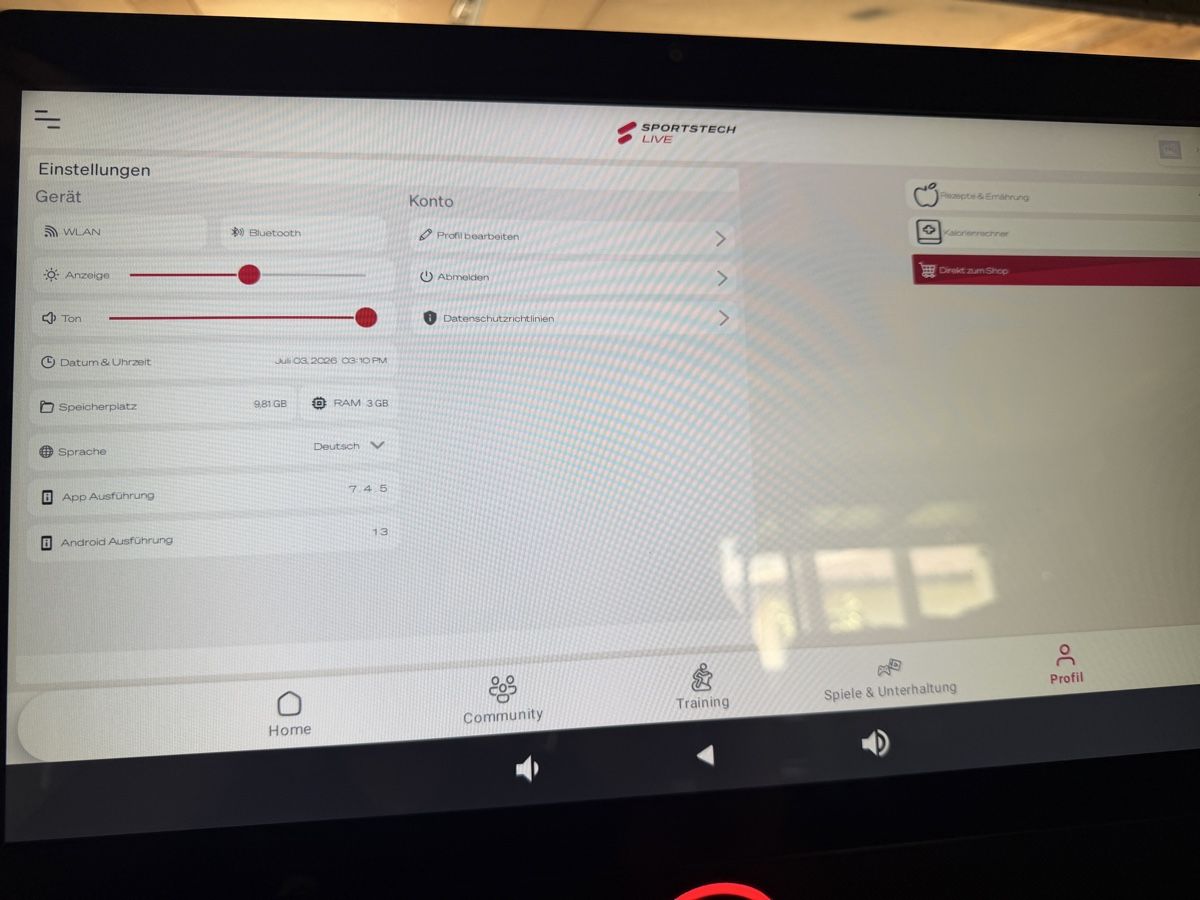 Hometrainer: Rudergerät Sportstech mit Touchscreen – Usato da Turtmann venduto da ReKoJ 2