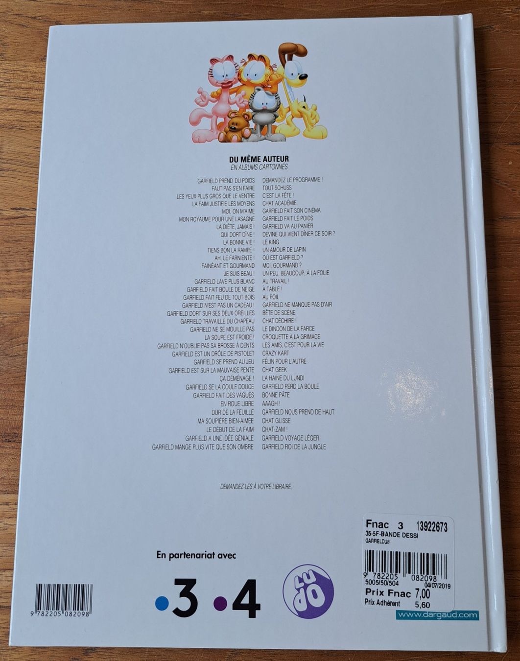 Fumetti: Garfield 28 TBE – Usato da Biel/Bienne venduto da ESOXMAN 1