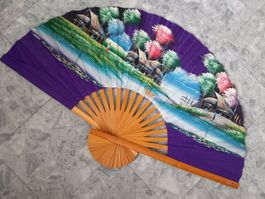 Wandfächer aus Thailand