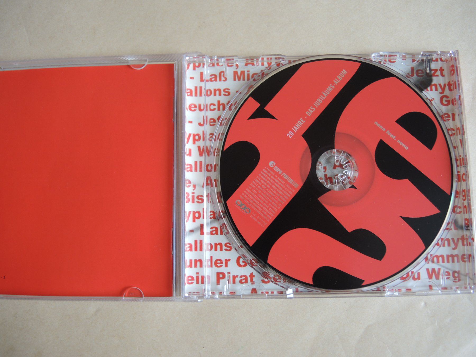 CD: CD nena - feat. nena – Usato da Rorschach venduto da maeck8 1
