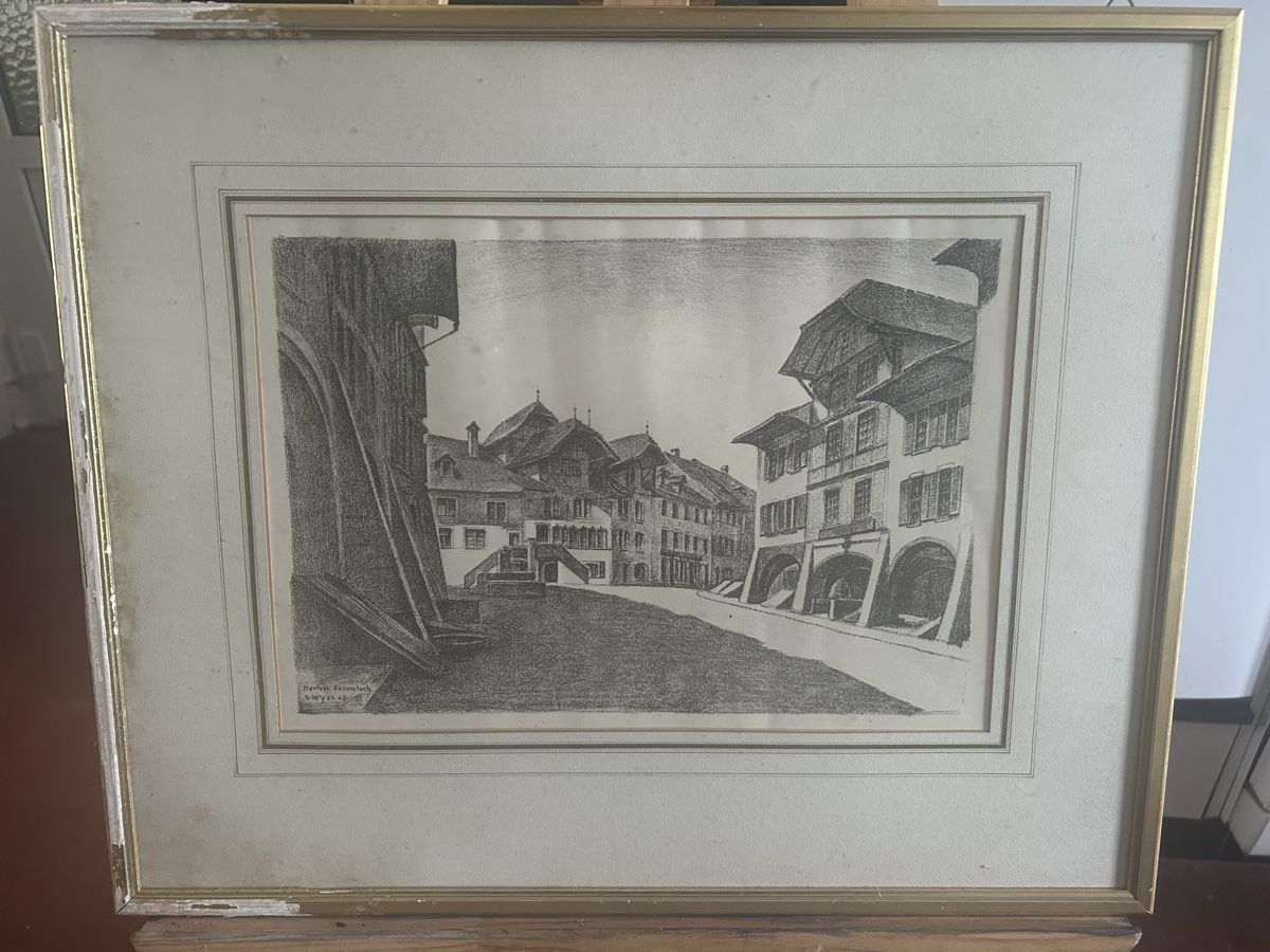 Foto & Immagini: Historische Ansicht Murten 1938 – Usato da Lyss venduto da Secunda-Mano