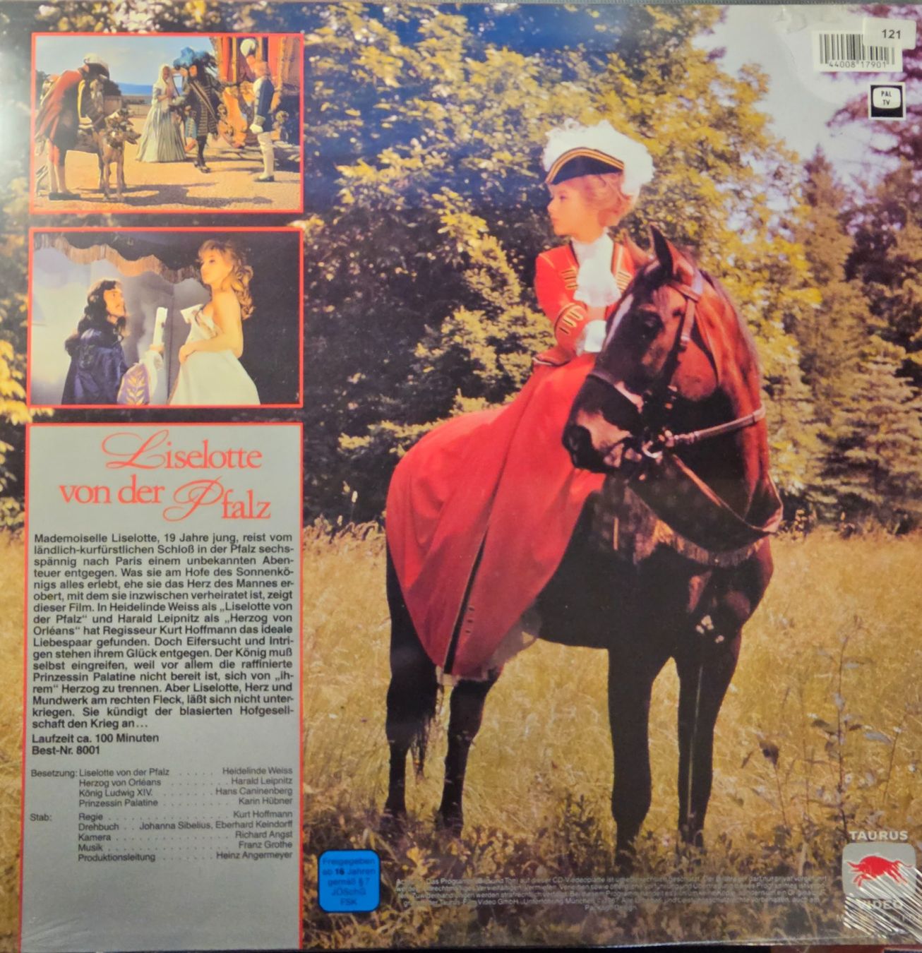 Tutti i DVDs: Laser Disc - Liselotte von der Pfalz – Nuovo e nell'imballaggio originale da Wahlen b. Laufen venduto da Cg10 1