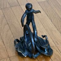 W.C. Probst - Bronzeskulptur, signiert