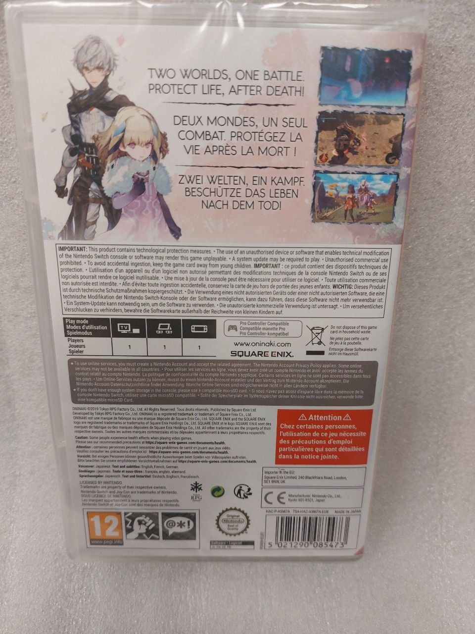 Nintendo Giochi: Oninaki  - PAL Nintendo Switch - 100% NEW – Nuovo e nell'imballaggio originale da Pambio Noranco venduto da Pol69 1