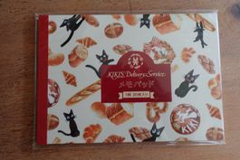 Ghibli Japan - Kiki's Delivery Service Jiji Memo Pad Notizen