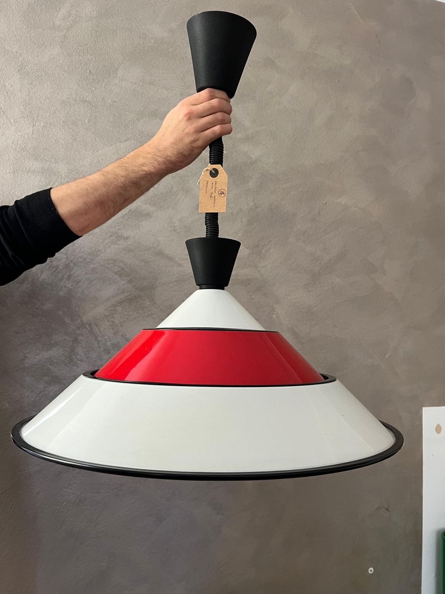Lampade: Lampada a sospensione Mid-century space age 1960 – Usato da Lugano venduto da Emi.2798