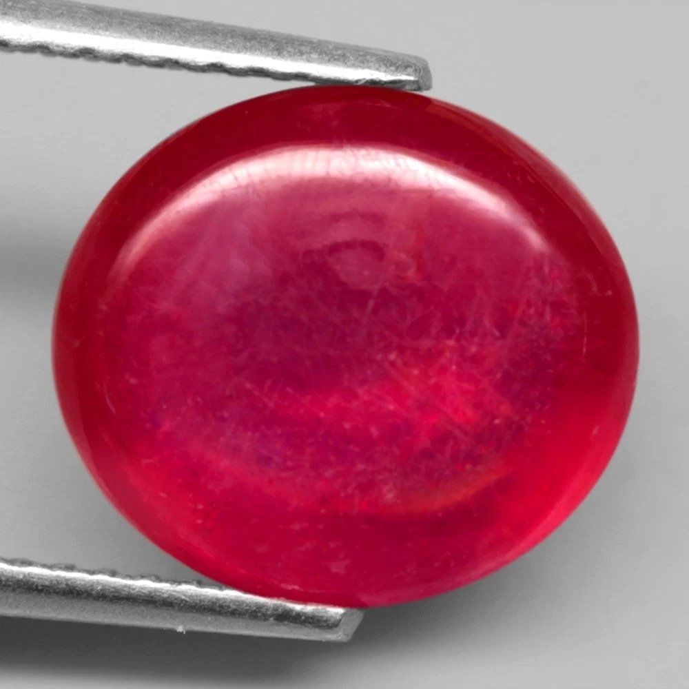 Pietre preziose: 6.58 ct - Fantastic Pinkish Red Ruby Cab – Nuovo (secondo la descrizione) da Zürich venduto da Yoohooz 4