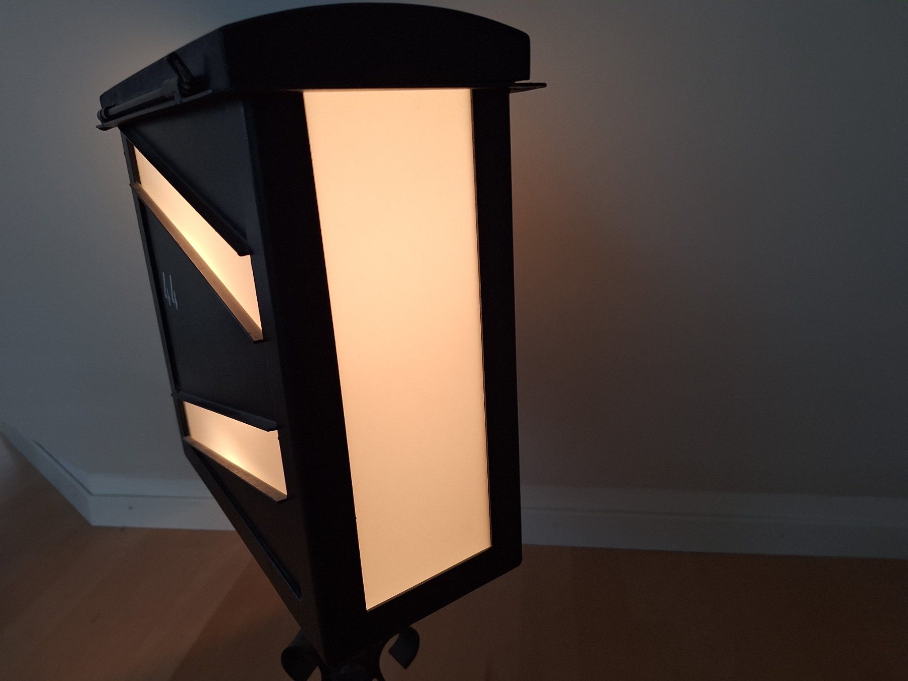 Lampade: Weichenstellleuchte Ständerlampe, Stehlampe, Weichenlaterne – Usato da Spreitenbach venduto da misi.m 7
