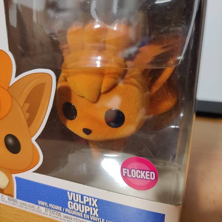 Statuette: Vulpix Flocked Funko Pop – Usato da Kaiseraugst venduto da RagingLobo 1