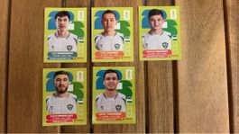 Panini Fussballkarten UFA 5er Set guter Zustand