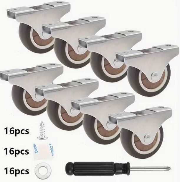 Altro per stoccaggio & trasporto: ***** Schwerlastrollen Vollgummi - 8er Set – Nuovo e nell'imballaggio originale da Villaz-St-Pierre venduto da Ubid