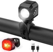 Velo Licht LED Fahrrad Lampe USB C Akku Aufladbar