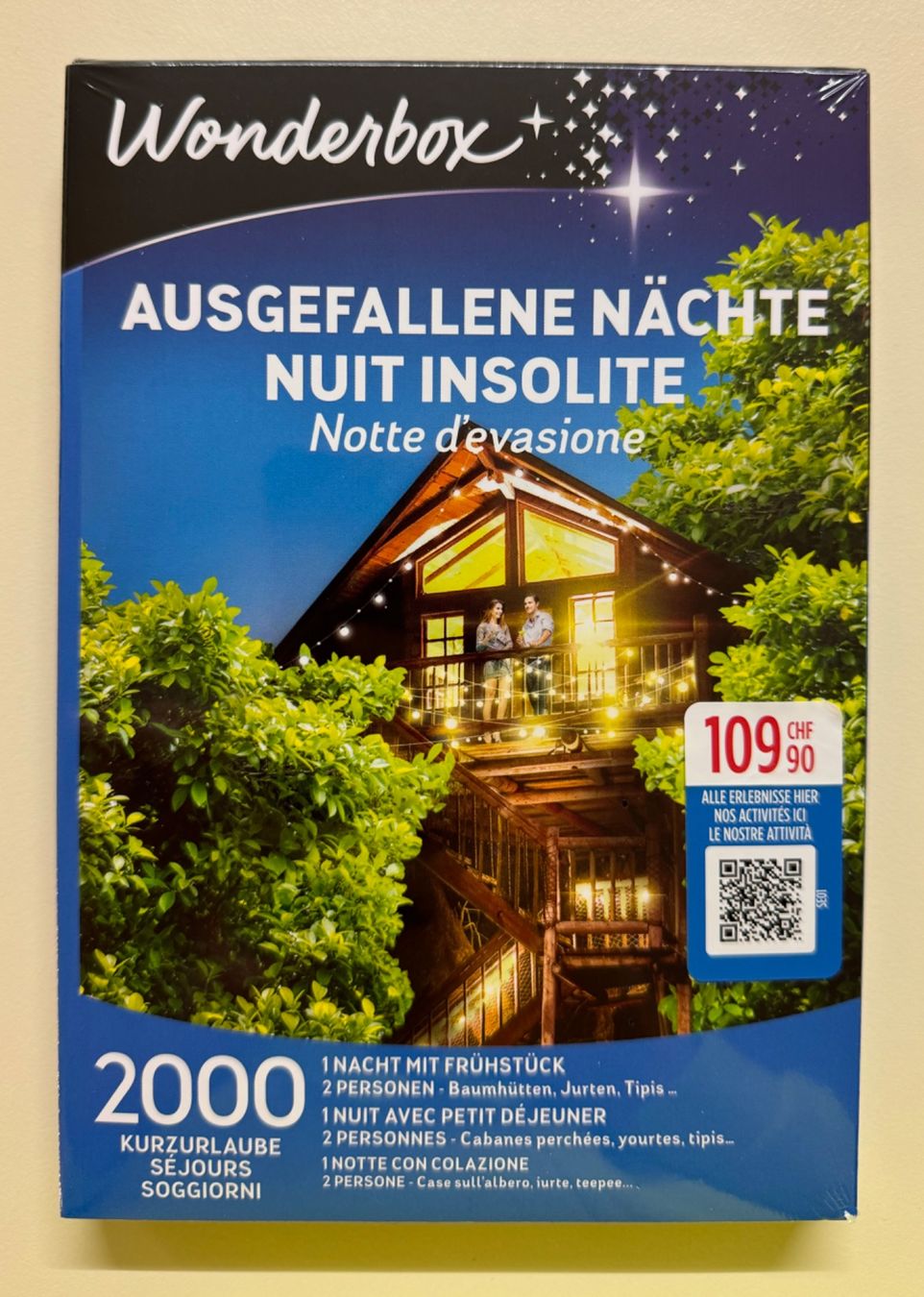 Buoni: Wonderbox - Ausgefallene Nächte – Nuovo e nell'imballaggio originale da Kriessern venduto da c_n1