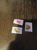 Timbres Papillons et Fleurs - Collection d'été rare!