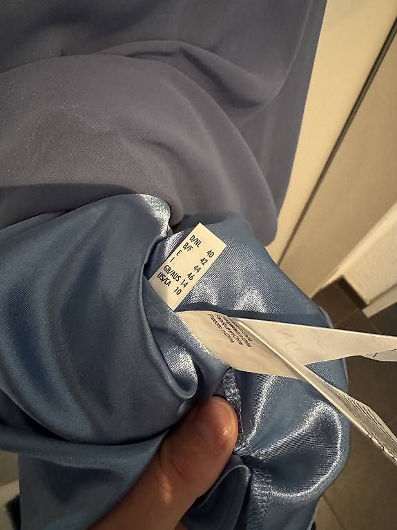 Vestiti: SWING Cocktailkleid Gr. 40 hellblau – Usato da Ormalingen venduto da viva23 4