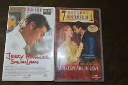 2 VHS Tom Cruise und Gwyneth Paltrow