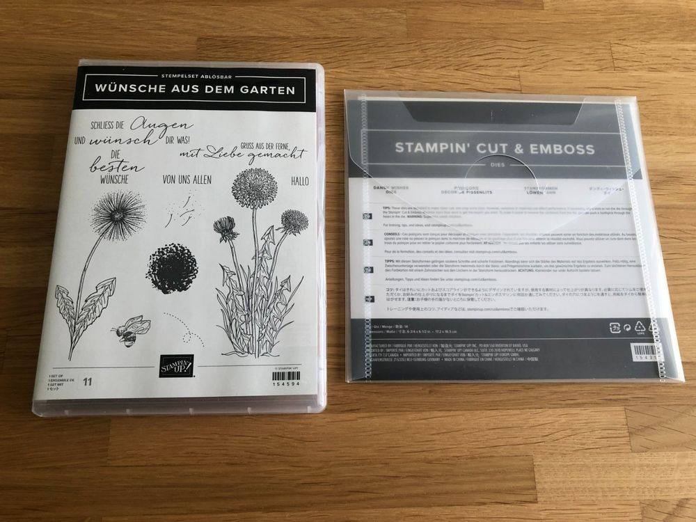 Wünsche aus dem Garten inkl. Stanzformen Stampin Up A Kaufen auf