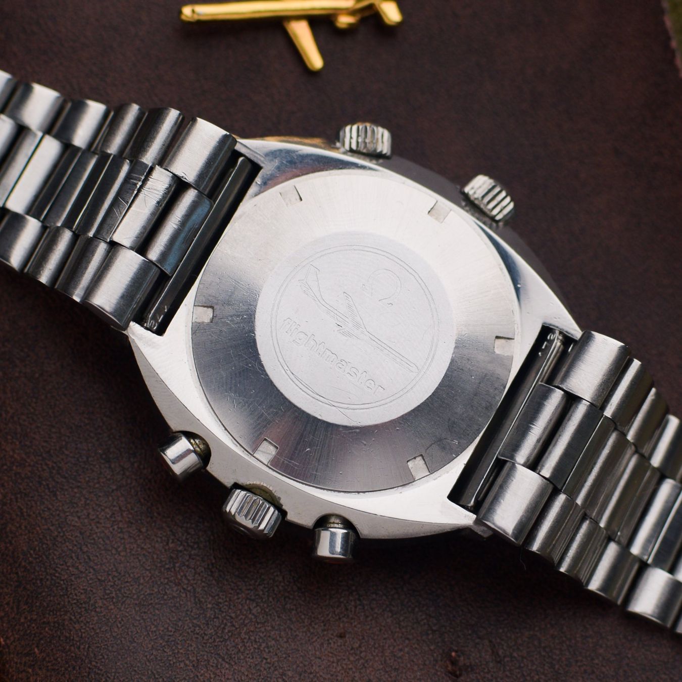 Omega Uhren: Omega Flightmaster GMT Chronograph ref. 145.036 from 1972 – Gebraucht aus St. Gallen von Andrej99 5