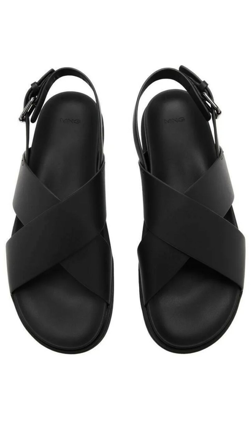 Mango Scarpe da uomo: Mango Romana Riemensandalen Gr. 40 – Nuovo (secondo la descrizione) da Zürich venduto da patilamour 1