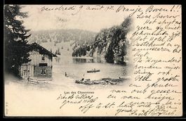 AK Lac des Chavonnes, Panorama, 1901