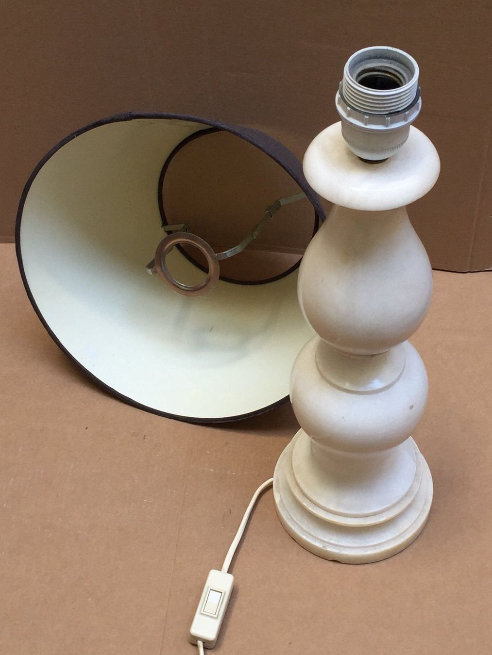 Lampade: Vintage Schöne Lampe aus Marmor – Usato da Schaffhausen venduto da vintageville 9