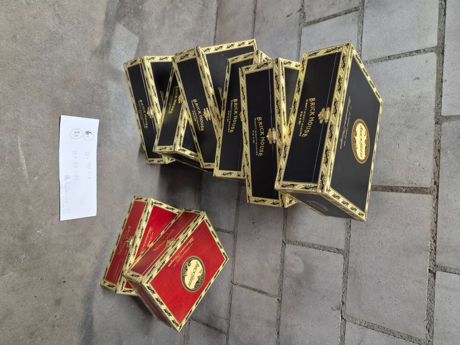 Casse di trasporto: 8 x Zigarrenkisten (Brick House) – Usato da Wetzikon ZH venduto da Tothart 9