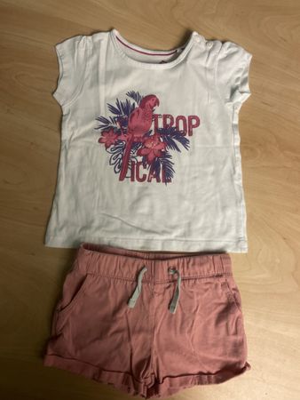 Süesses Sommer Set: T-Shirt und Shorts, Gr.86/92