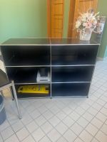 USM Haller Regal schwarz 2x3 Fächer guter Zustand