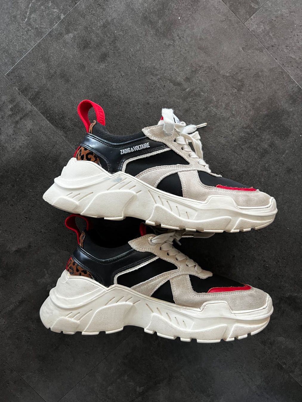 Zadig & Voltaire Scarpe da donna: Zadig & Voltaire Sneakers, 65% Leather Gr. 39 – Usato da Rüschlikon venduto da 21moje 4