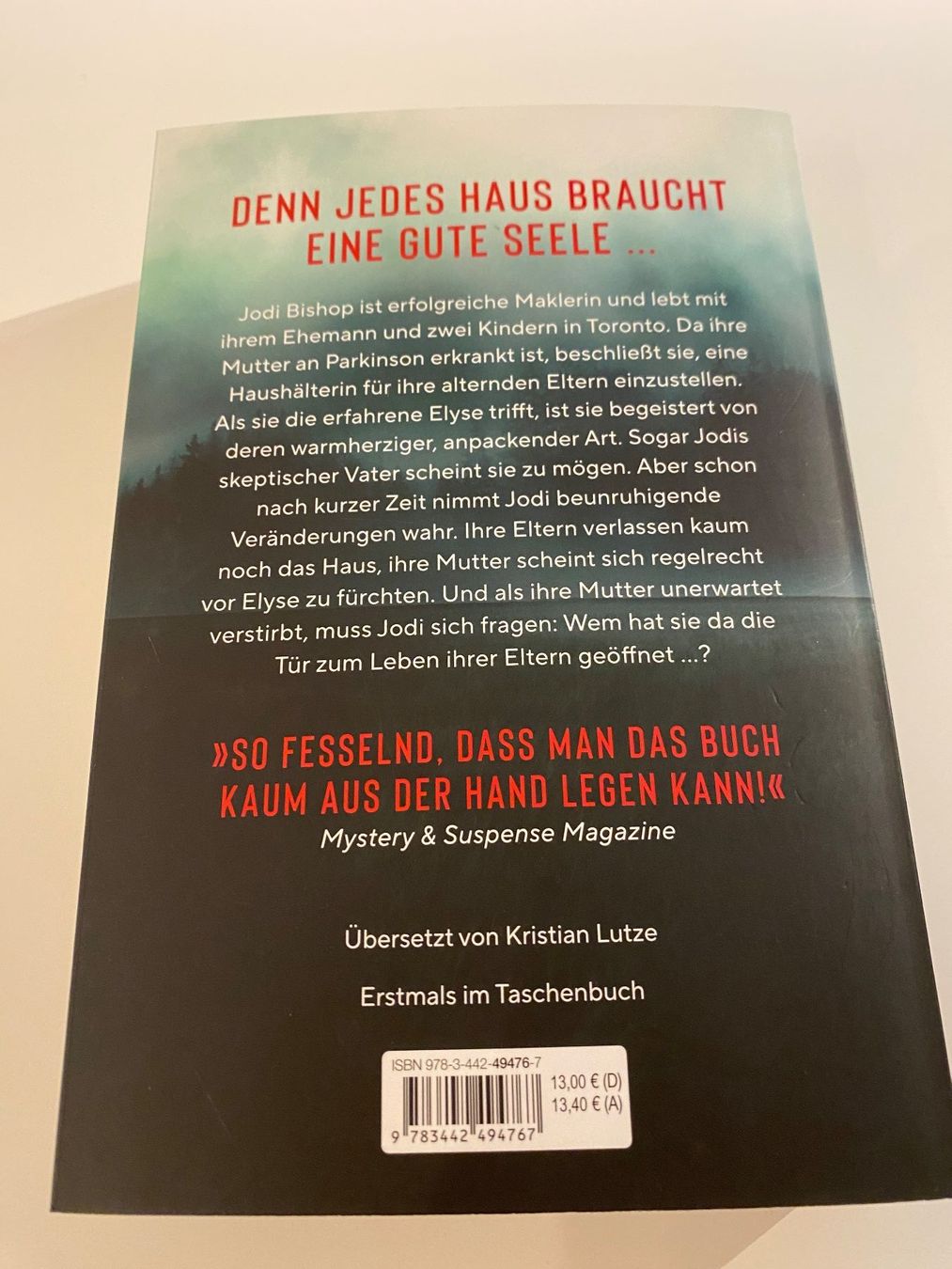 Libri: Die Haushälterin von Joy Fielding – Nuovo (secondo la descrizione) da Biberstein venduto da Miana2 1