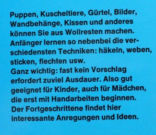 Bücher: Wollreste – Gebraucht aus Schlatt TG von annesbuecher 1