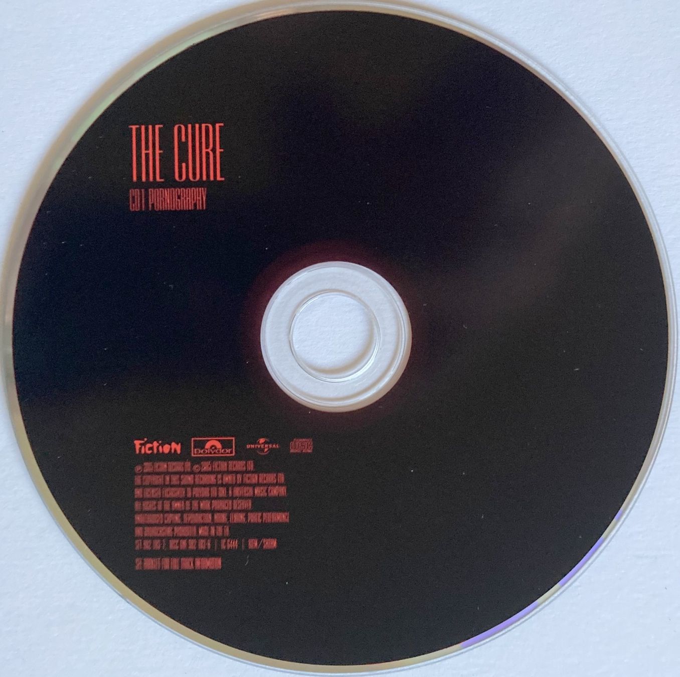 CD: THE CURE - PORNOGRAPHY – Usato da Bottens venduto da hotter-than-hell 4