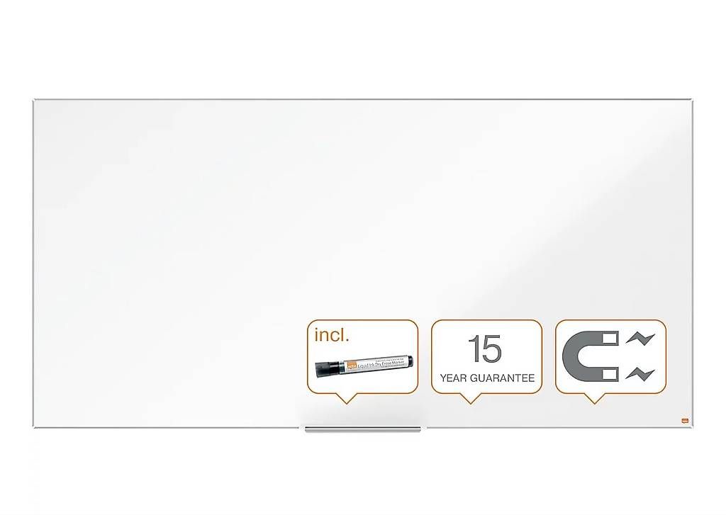 Wandtafeln: Neues Nobo Whiteboard 100x200cm, weiss – Neu (gemäss Beschreibung) aus Necker von liq24 2