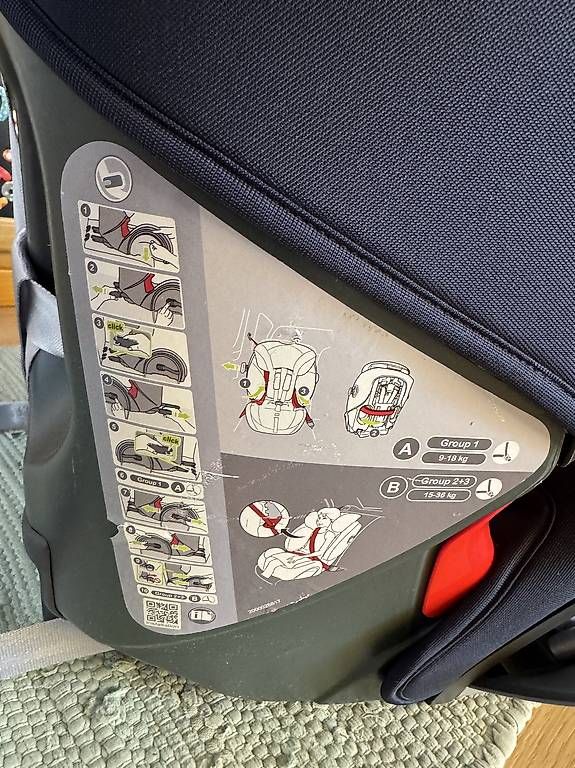 Britax Römer Seggiolini per auto: Britax Römer Evolva 1-2-3 SL SICT blau – Usato da Winterthur venduto da Masterdan 2