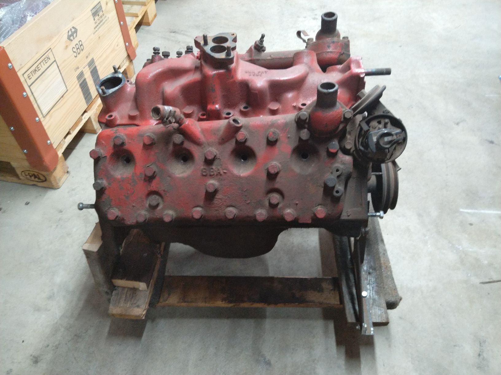 Ford Motoren: Ford Flathead V8 Motor – Gebraucht aus Steinen von Blackcadillac 3