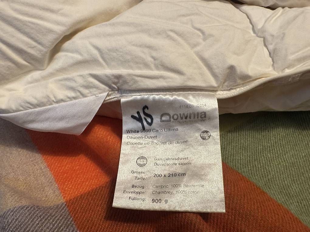 Coperte: 2x Duvet 200x210cm – Usato da Aarau venduto da yan_h2cs