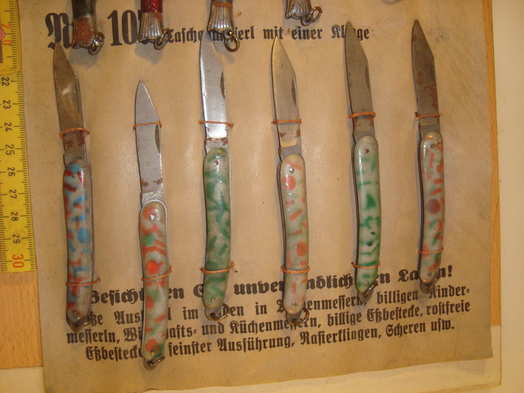 Coltelli tascabile: Taschenmesser Verkaufskarton – Usato da Vordemwald venduto da tinumesser 3