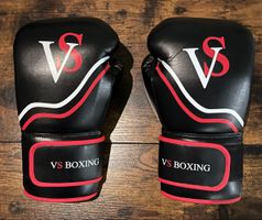 Set boxe VS Boxing – Gants + protège-tibias – Très bon état