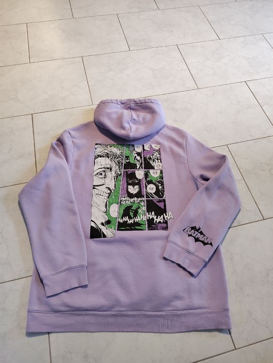 H&M Maglioni & Felpe: H&M Batman Hoodie Gr. XXL Lila Comic Top Zustand! – Usato da Mumpf venduto da Roxy_Piercing 1