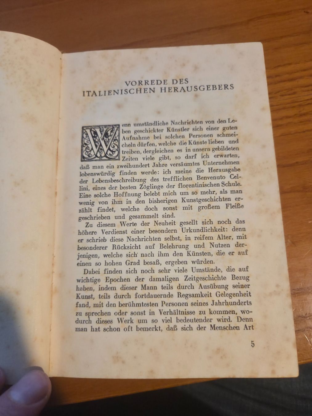 Libri: Cellini – Leben – Goethe – Halbleder 1924 – Usato da Aldesago venduto da lusuardi 5