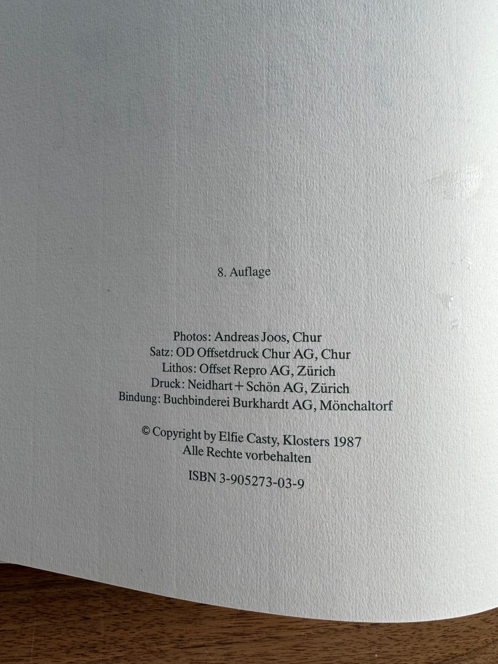Libri: Kochbuch "Mit einer Prise Leidenschaft" - Elfie Casty top! – Usato da Rifferswil venduto da reb_jpx2 1