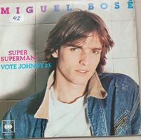 Vinyl-Single Miguel Bosé - Super Superman