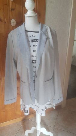 Veste - Blazer gris taille 42 marque Charles Vögele
