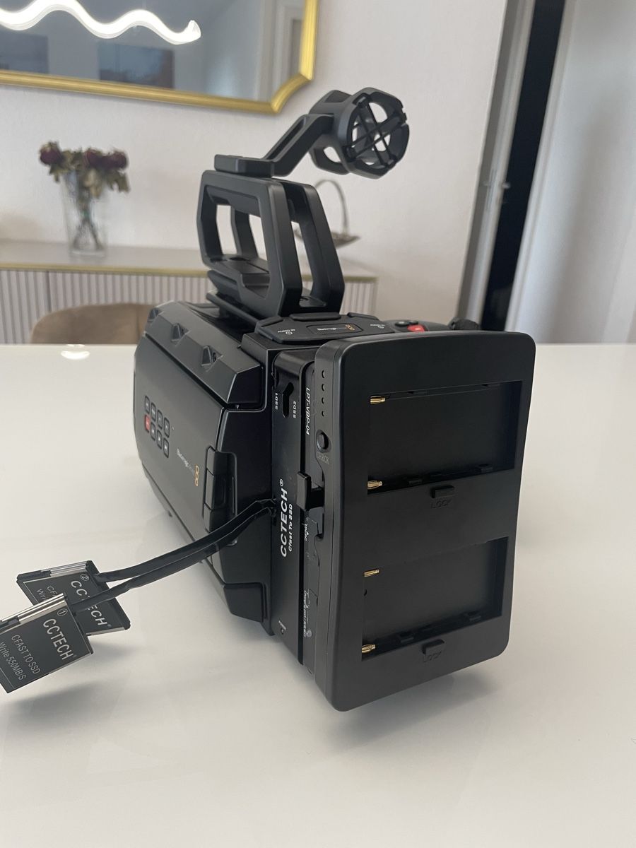 Blackmagic Videocamere: Blackmagic Ursa Mini 4.6k cinema camera black magic – Usato da Bottens venduto da 2Lens 2