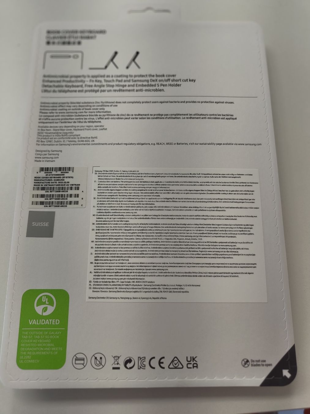 Samsung Covers & Borse: Samsung Cover Board Tab S7/S8 – Nuovo e nell'imballaggio originale da Diepoldsau venduto da mowcow 1